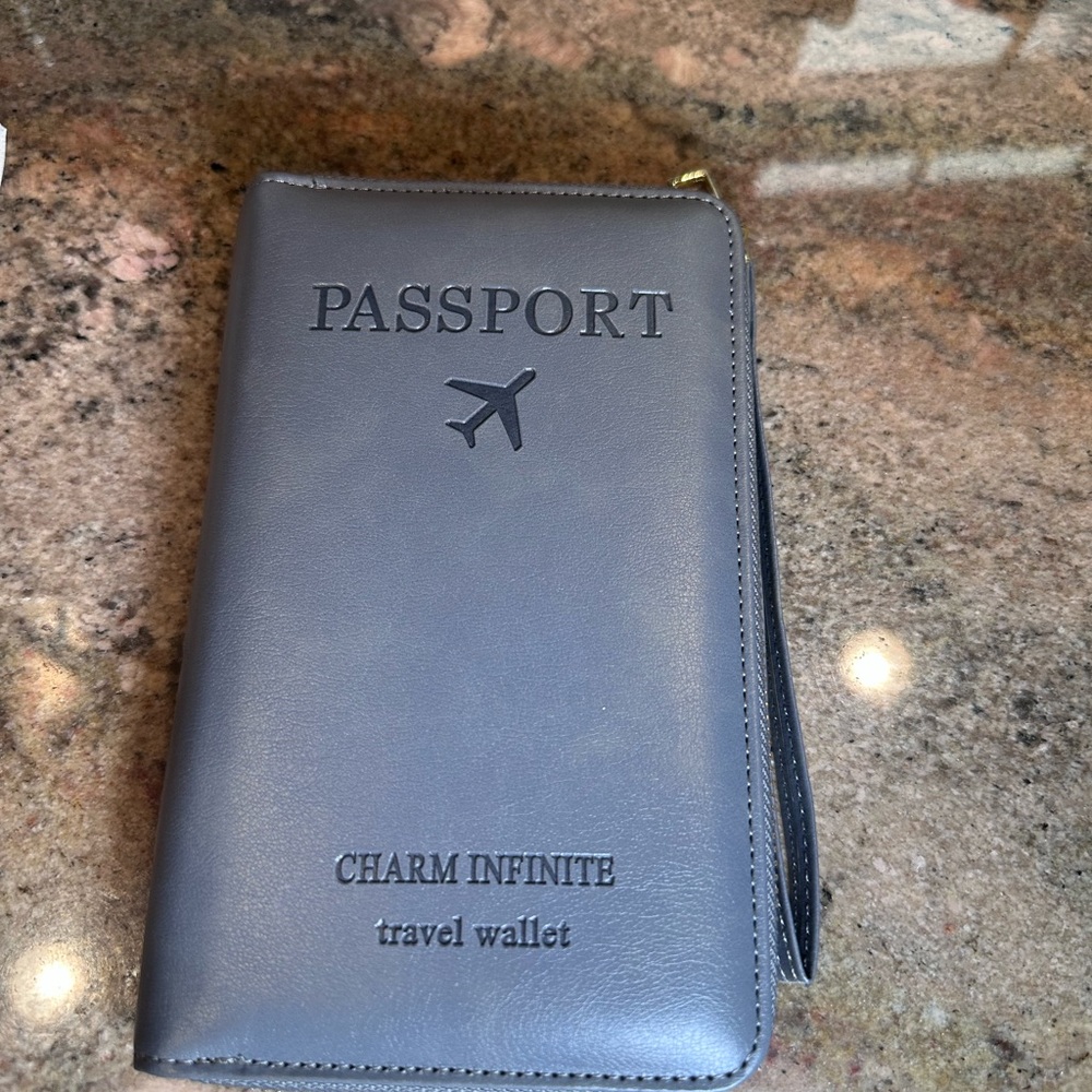 Passport Travel Wallet — grey